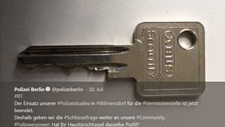 Das Rätsel wurde per Twitter gelöst