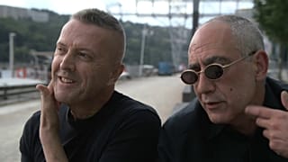 Die beiden Musiker der Band DAF