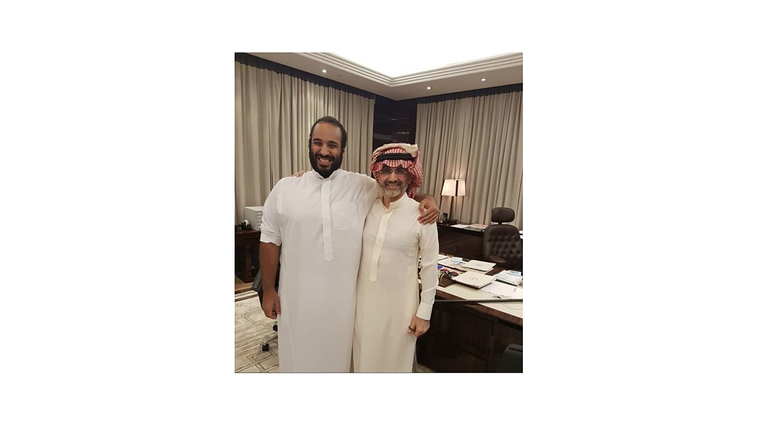 شاهد: بعد السجن... الوليد بن طلال يلتقي محمد بن سلمان