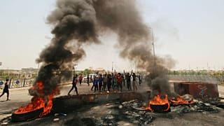 Iraqi protesters