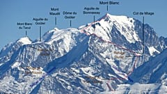 Fransa Mont Blanc Zirvesi'ne tırmanışı geçici olarak yasakladı