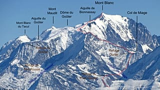 Fransa Mont Blanc Zirvesi'ne tırmanışı geçici olarak yasakladı