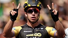 Tour de France: Dylan Groenewegen doubles up on stage eight