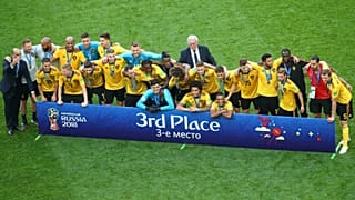 كأس العالم 2018: بلجيكا تحرز المركز الثالث أمام إنجلترا بعد مشوار ماراثوني رائع