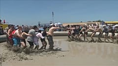 Südkoreanisches Schlammfestival lockt Besucher aus aller Welt an