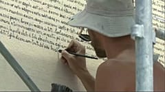 "Fontamara" sul muro, artista omaggia Silone