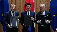 AB ve Japonya arasında tarihi serbest ticaret anlaşması 