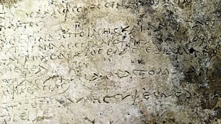 Διευκρινίσεις για την πλάκα με στίχους της Οδύσσειας