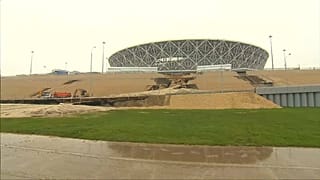 Károk a vb-stadionban