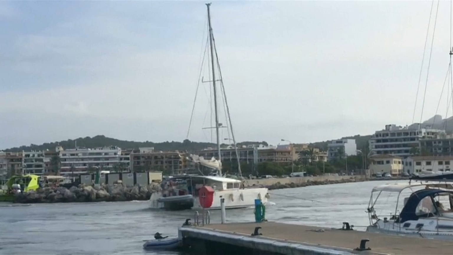 Muere un turista alemán en el meteotsunami en Mallorca