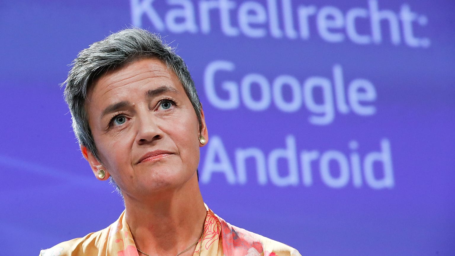 La Commissaire européenne à la Concurrence Margrethe Vestager 