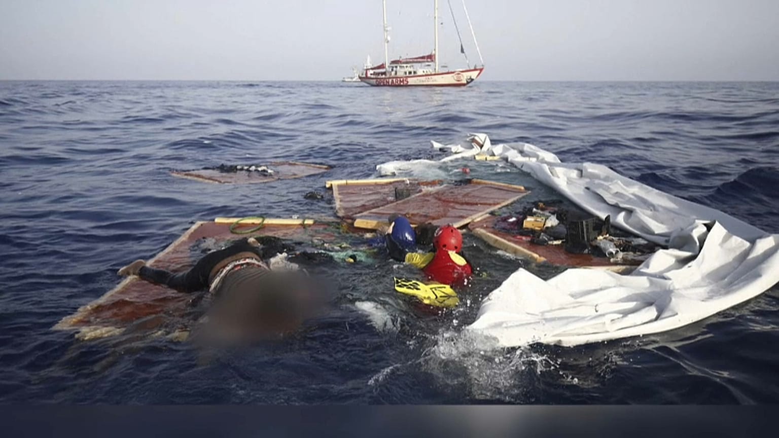 Rettungsaktion im Mittelmeer
