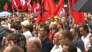 Länger arbeiten? Viele Russen gegen Rentenreform