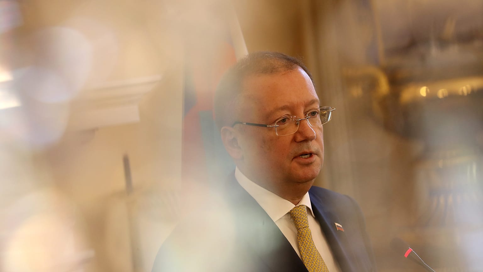 Russian ambassador to UK shrugs off reports that suspects in Skripal case were identified