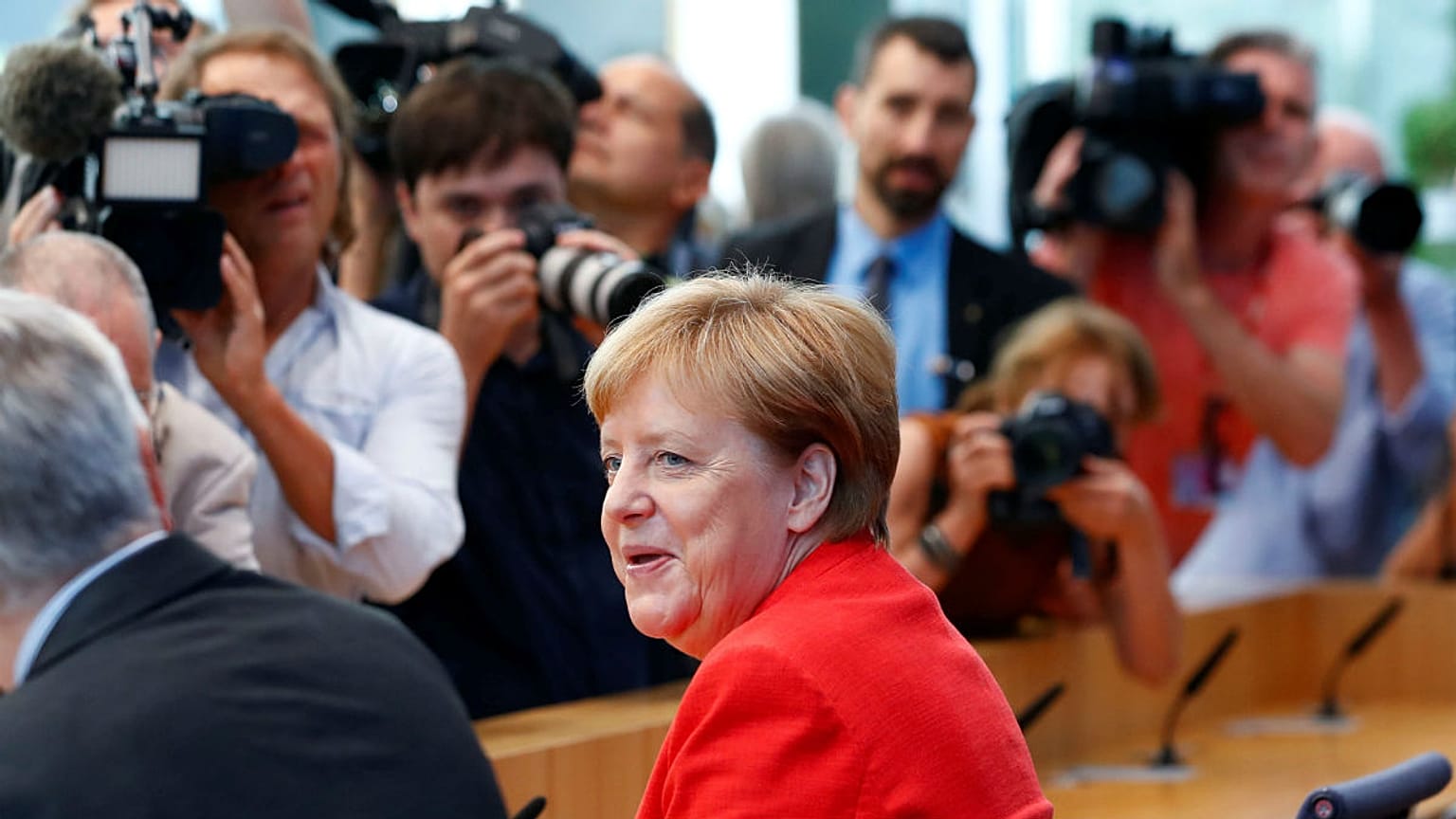 German Chancellor Angela Merkel 
