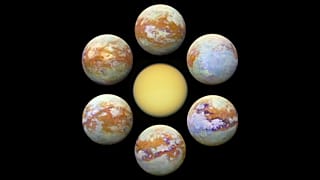 nasa, titan uydusu yüzeyi, satürn gezegeni