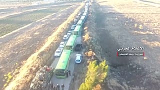 شاهد: الجيش السوري ينشر لحظة إجلاء مقاتلي المعارضة من القنيطرة
