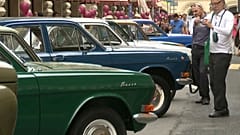 Москва: парад ретро-автомобилей 