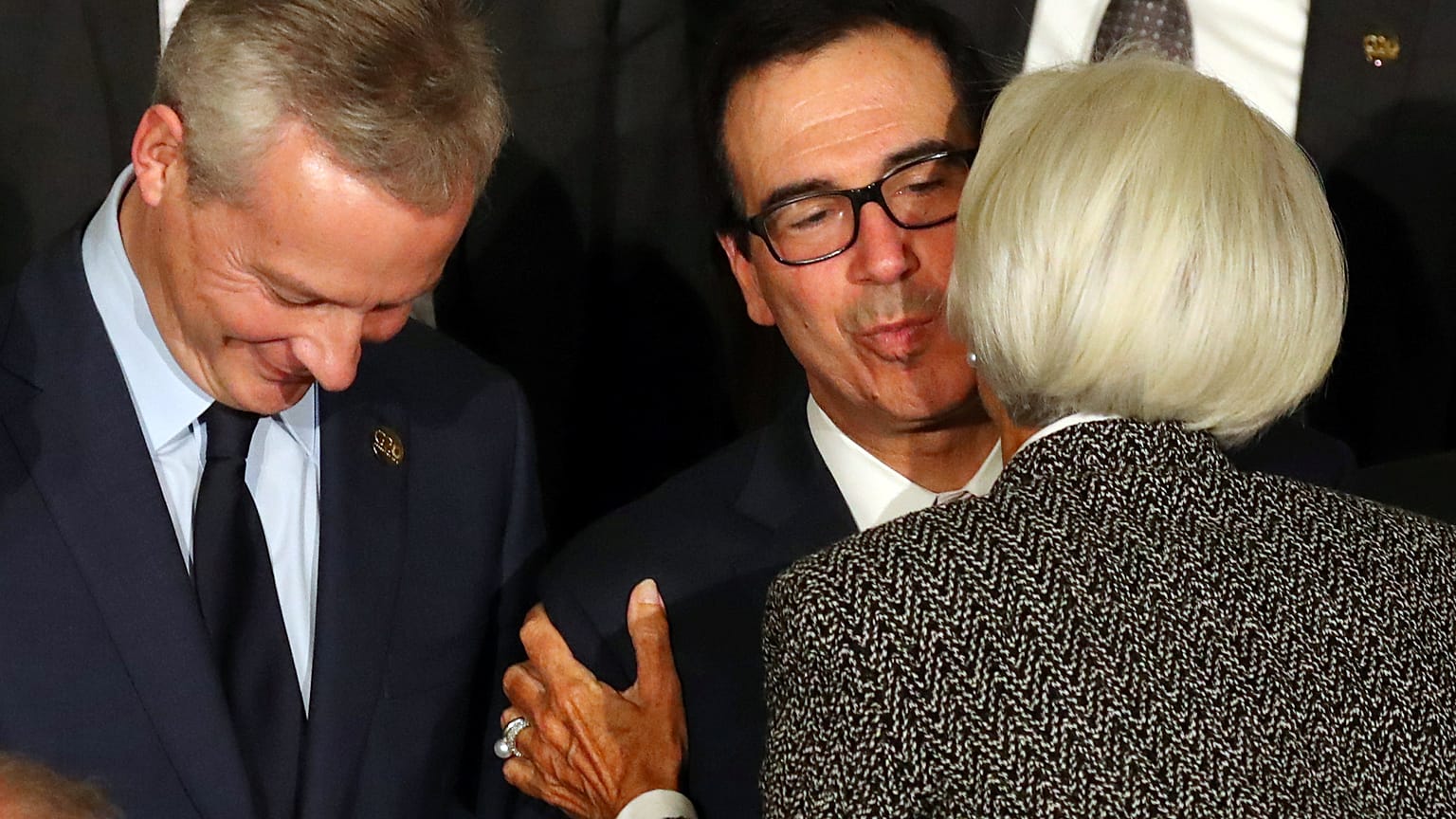 Mnuchin and Lagarde in Argentina