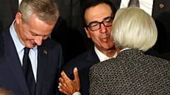 Mnuchin and Lagarde in Argentina