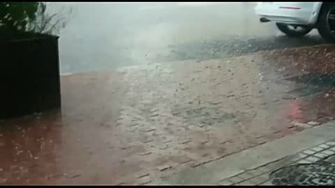 dolu fırtınası, katalonya, ispanya