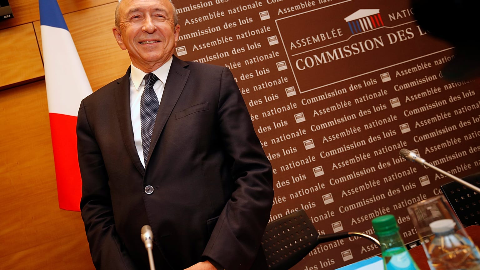 Gérard Collomb avant son audition concernant l'affaire Benalla