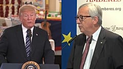 Juncker na Casa Branca para encontro de alta tensão 
