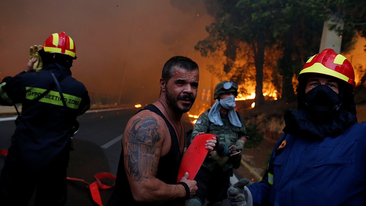 Non solo acqua: come si affronta un incendio di grandi dimensioni