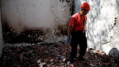 Chamas deixaram cenário desolador em Mati
