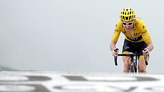 Geraint Thomas im gelben Trikot
