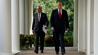 Jean-Claude Juncker et Donald Trump à la Maison Blanche
