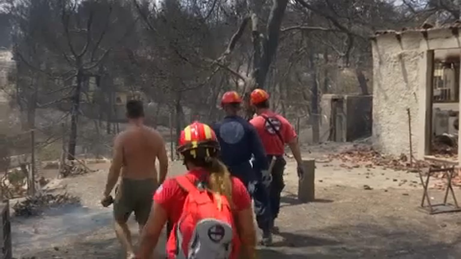 Waldbrandgefahr in Griechenland sinkt