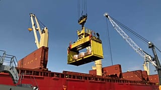 Antwerpen hängt am Stahlhandel