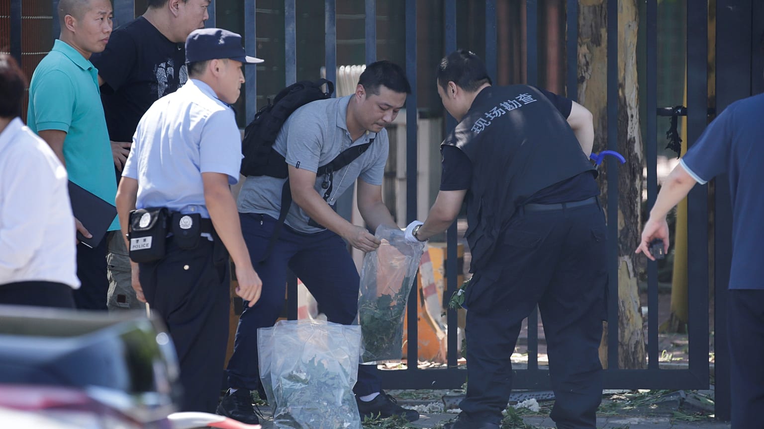 Explosión cerca de la embajada de EEUU en Pekín