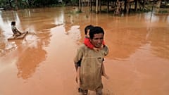 Rettungskräfte in Laos suchen weiter nach Vermissten 