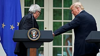 U.S. President Trump and Juncker