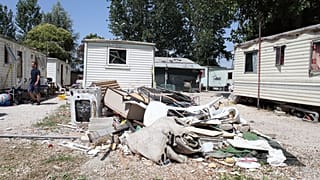 Italienische Behörden räumen Roma-Lager