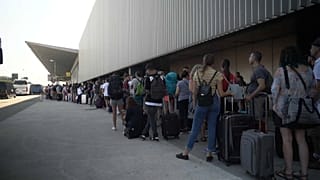 La desgracia de llegar a Barcelona cuando hay huelga de taxis