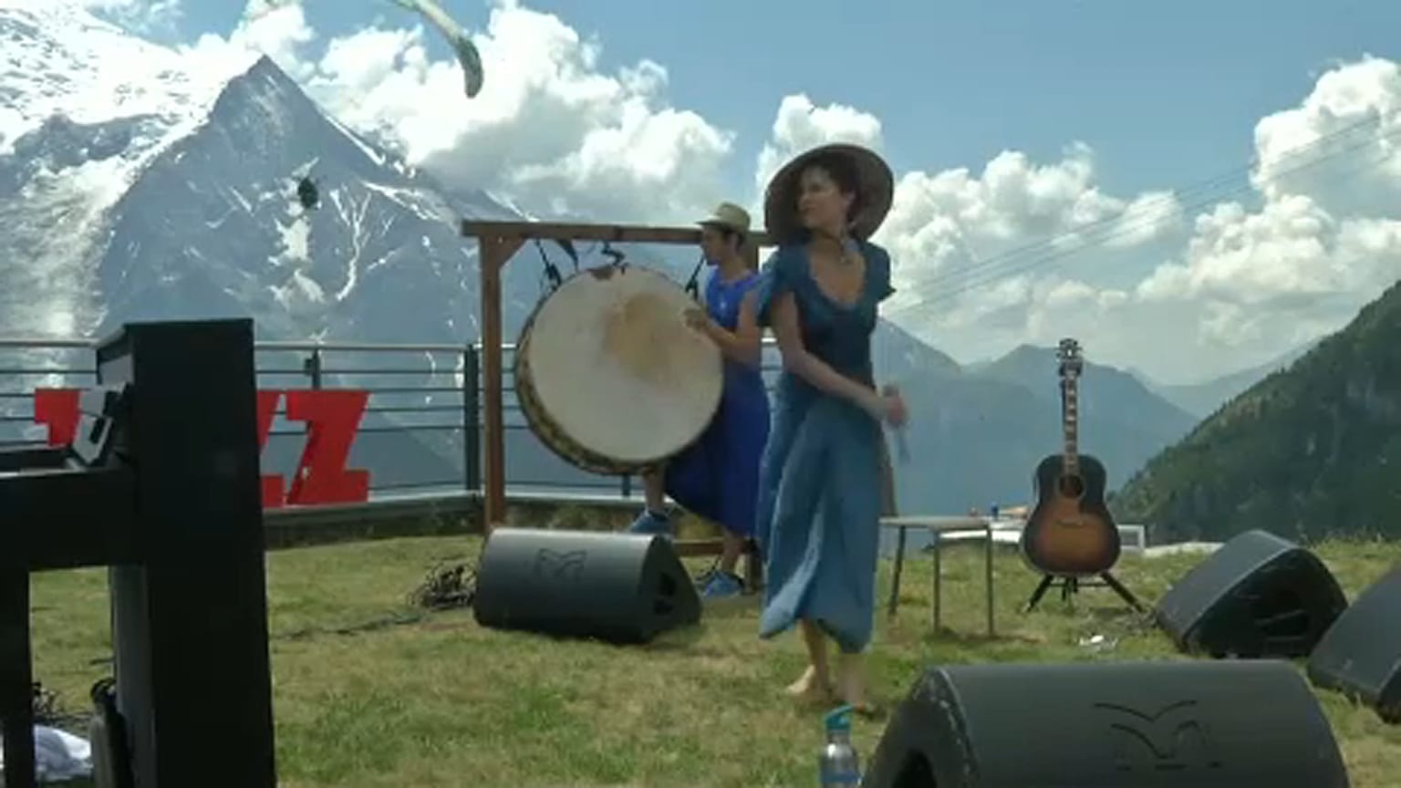 Jazzfesztivál a Mont Blanc lábánál