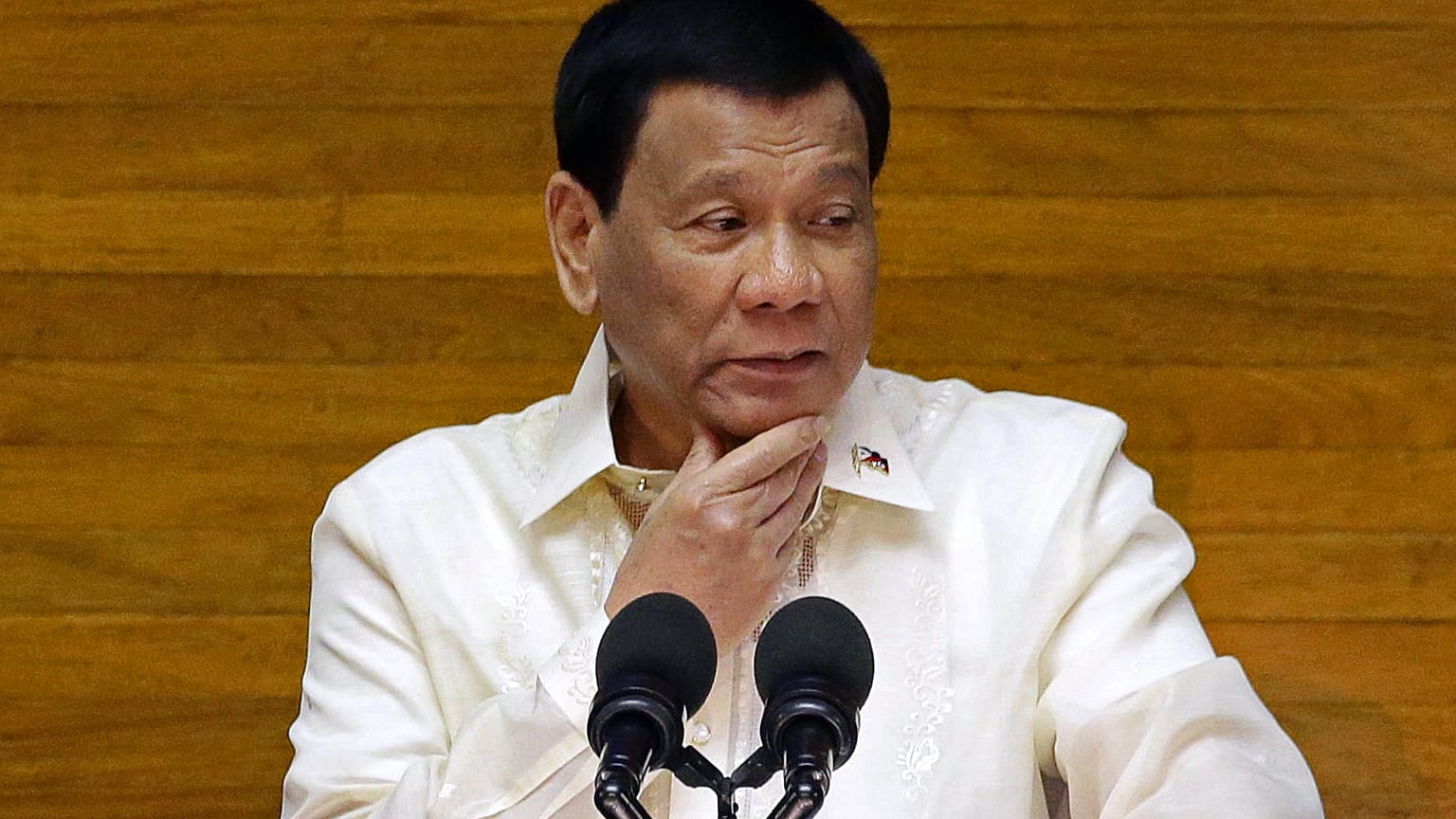 Filipinler Devlet Başkanı Rodrigo Duterte