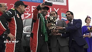 السعودي يزيد الراجحي/ رالي السيارات