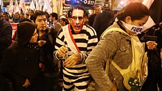 Peru corruption protests