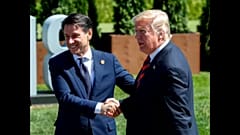 Trump recebe Conte na Casa Branca