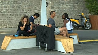 The cooling bench in Paris