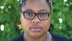 Sex trafficking survivor and activist Grizelda Grootboom