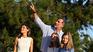 El rey Juan Carlos no salió en la foto de verano de la familia real