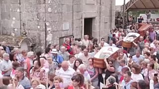 Zarándokok Szent Mártánál Spanyolországban 