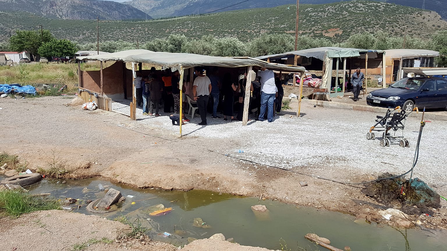 Φωτό αρχείου: Καταυλισμός Ρομά στην Άμφισα
