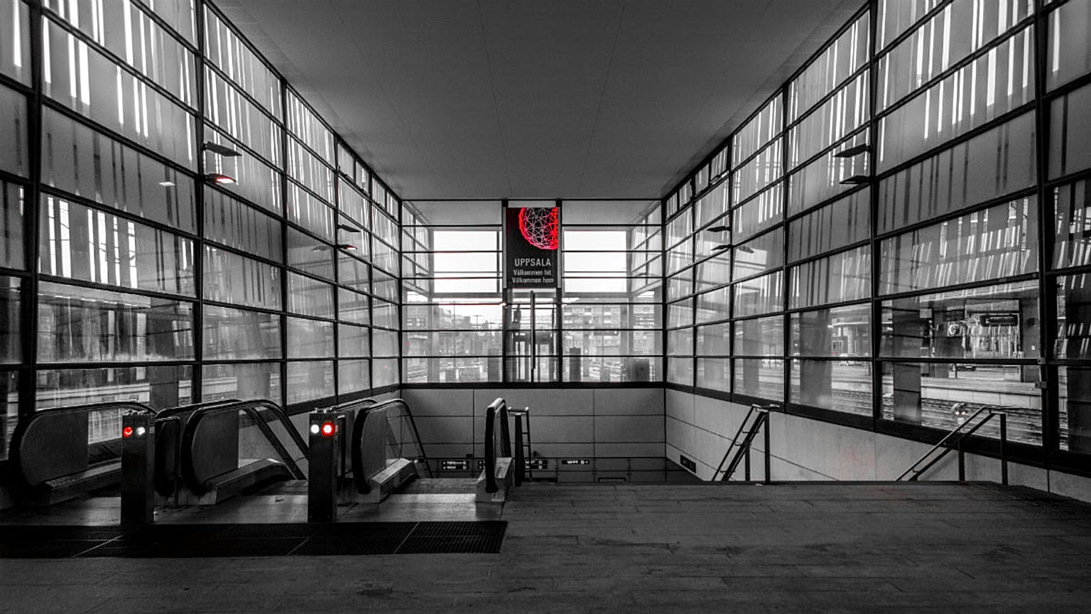 Uppsala train station, Sweden