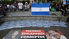 Nicaraguenses procuram refúgio fora do país